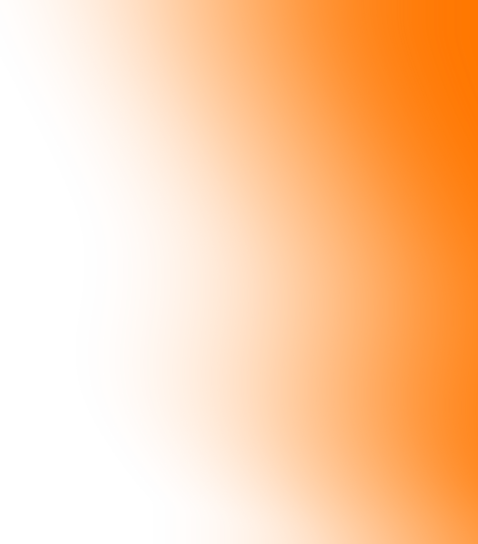 Orange Gradient Transparency Fade